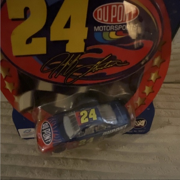 Other - DuPont #24 Die-Cast Race Car - Blue and Red